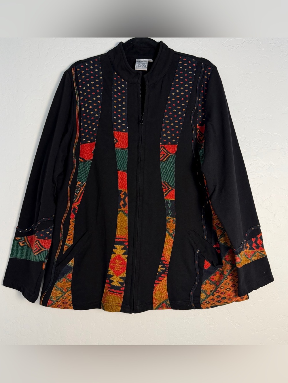 Parsley & Sage Women's Jacket Size XL Aztec Western Wearable Southwestern Artsy